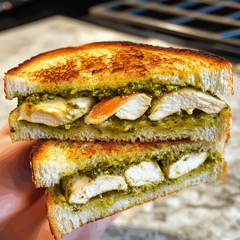 Chicken Pesto Sandwich: A Flavor-Packed Delight